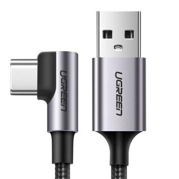 Cavo UGREEN da USB-A a USB-C angolato, 1 m - Grigio siderale