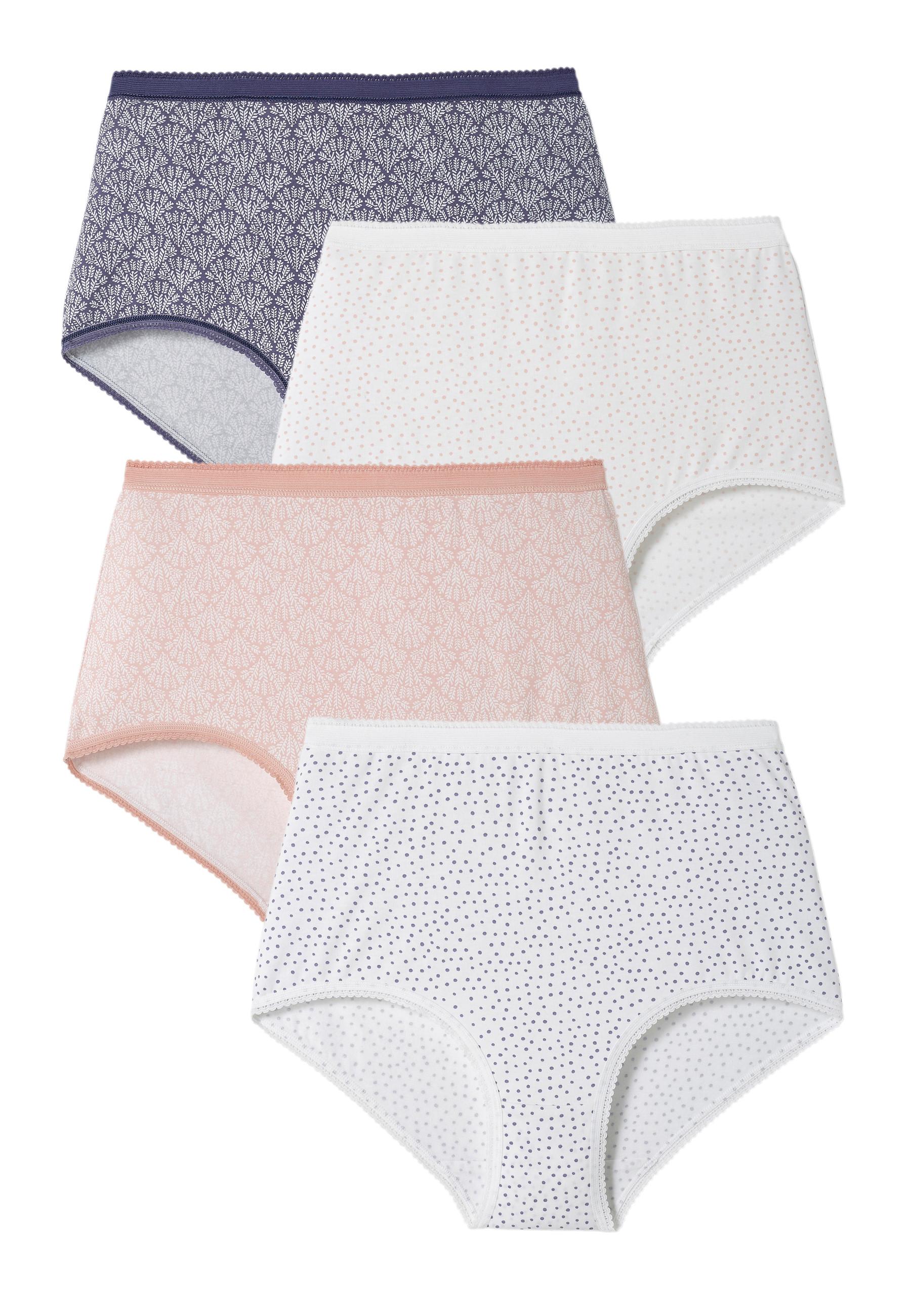 Damart  Lot de 4 culottes maxi assorties. 