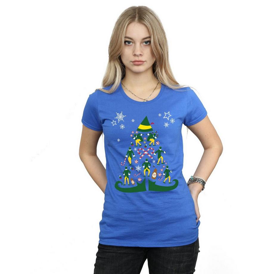 Elf Albero di Natale Regular Fit T-Shirt  
