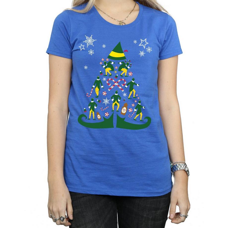 Elf Albero di Natale Regular Fit T-Shirt  