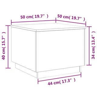 VidaXL Couchtisch holzwerkstoff  