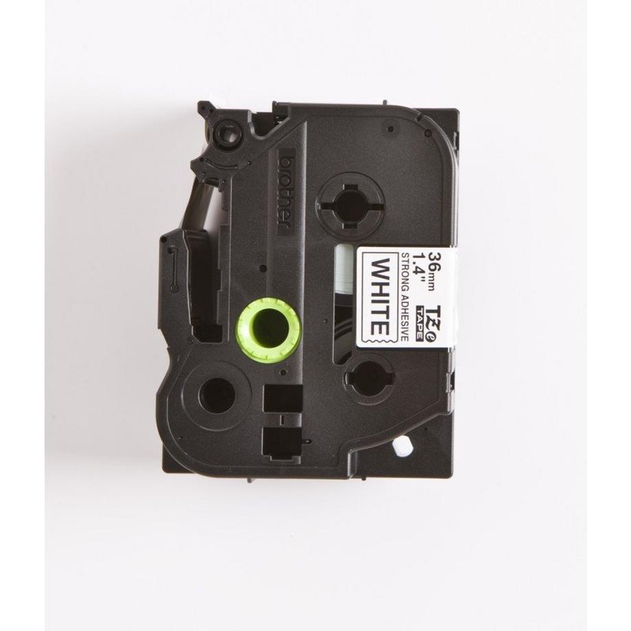 E+P Elektrik  Nastro con adesivo extra resistente Brother TZe TZe-S261 Colore Nastro: Bianco Colore carattere:Nero 36 mm 8 m 