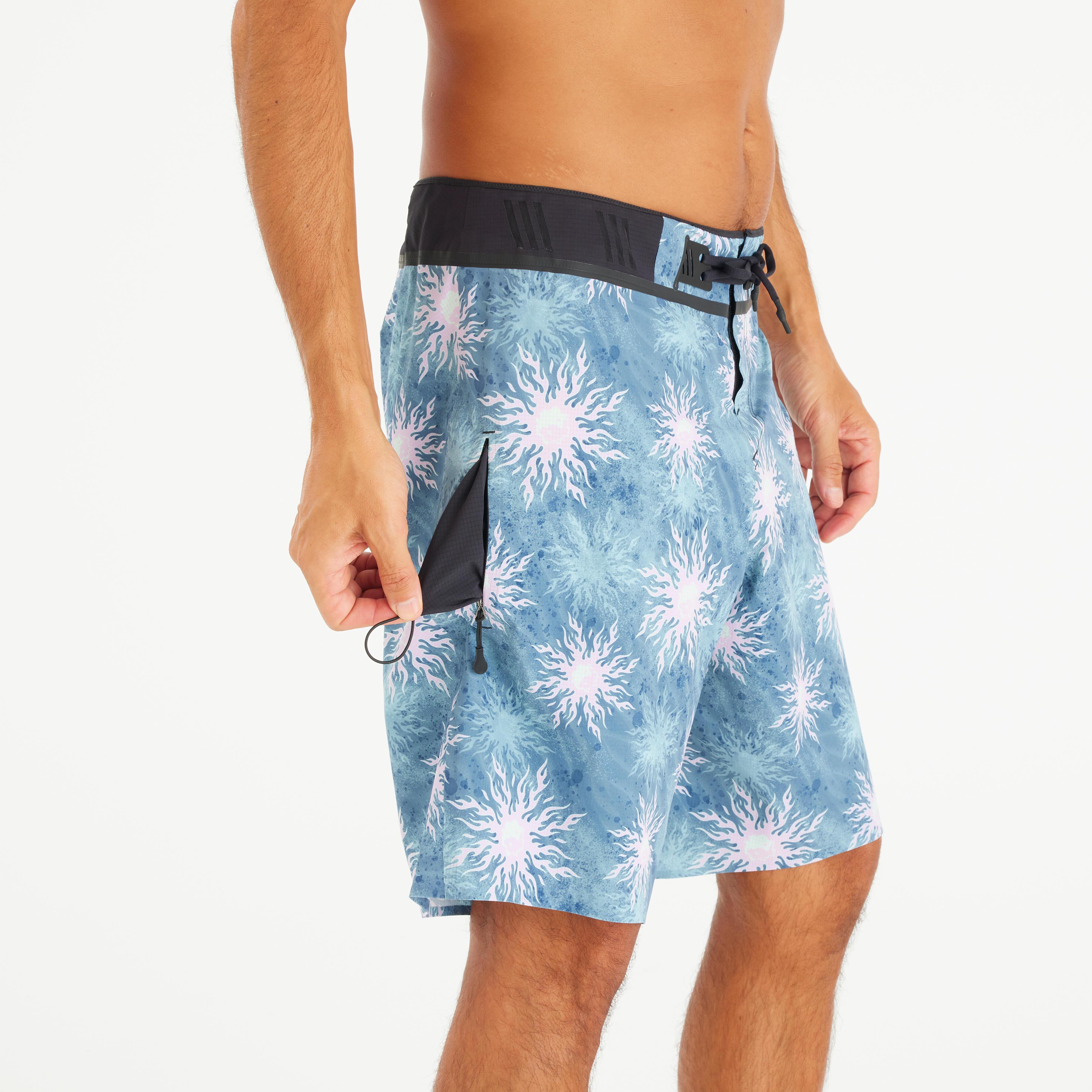 OLAIAN Morpho Yingyang lange Boardshorts  