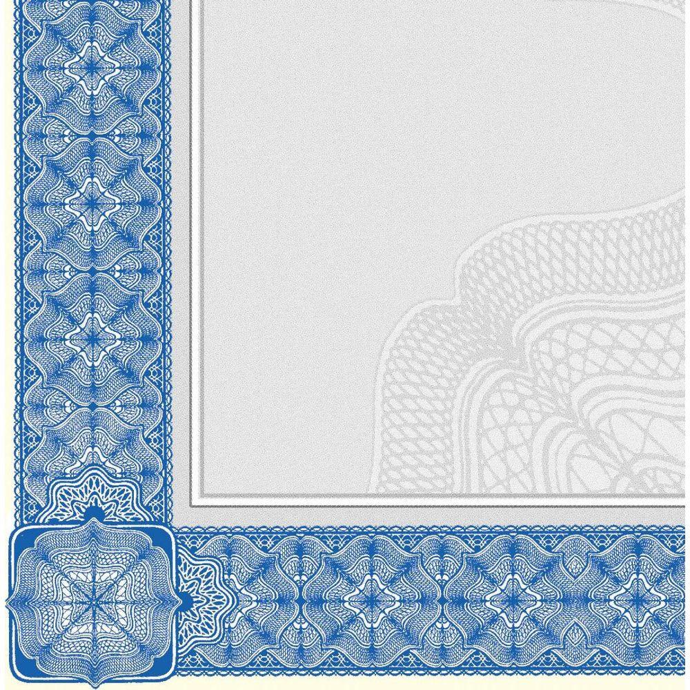 Sigel SIGEL Designpapier Urkunde A4 DP490 blau, 185g 20 Blatt  