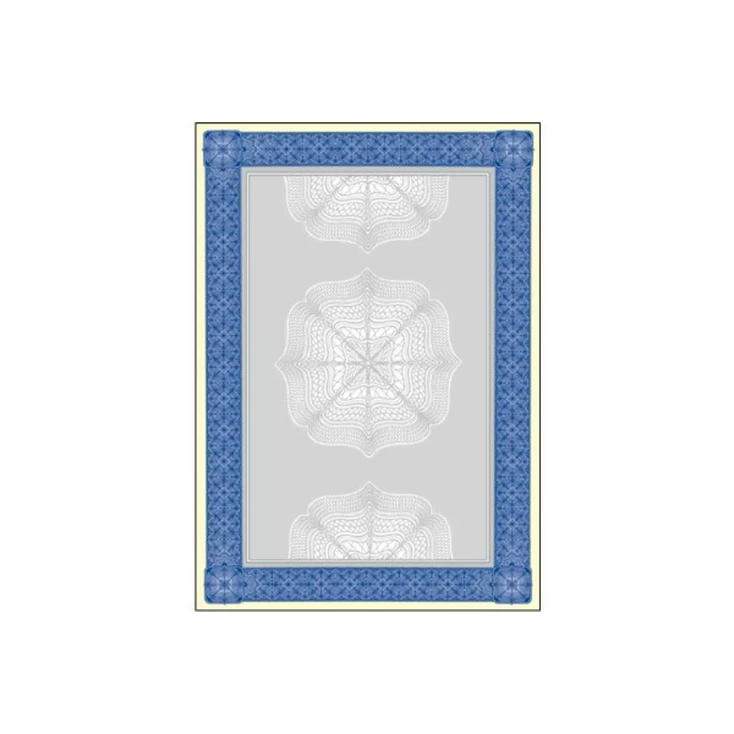 SIGEL Designpapier Urkunde A4 DP490 blau, 185g 20 Blatt