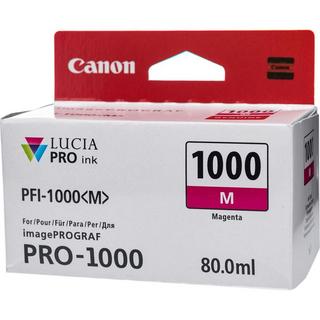 Canon  CANON Tintenpatrone magenta PFI-1000 iPF PRO-1000 80ml 