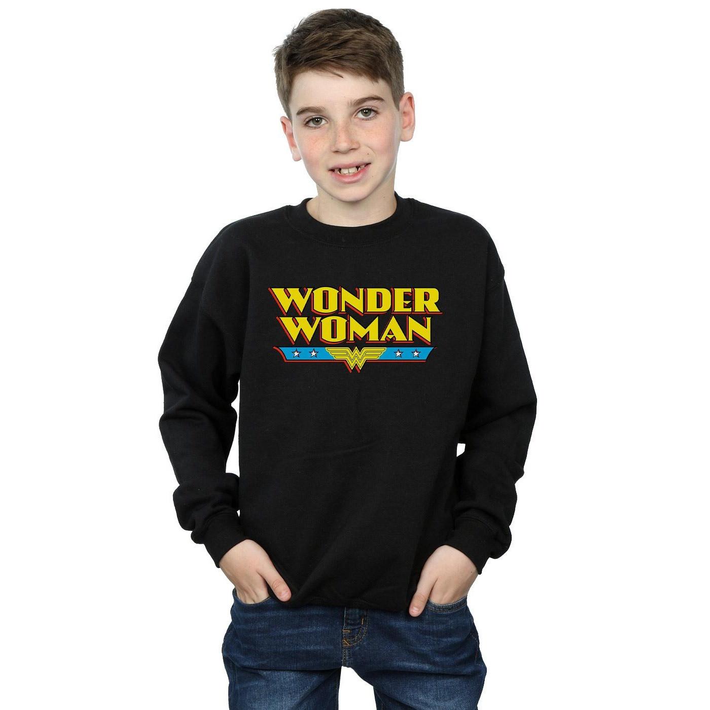 DC COMICS  Sweat WONDER WOMAN TEXT LOGO 