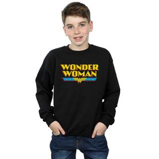 DC COMICS  Wonder Woman Text Logo Sweatshirt 