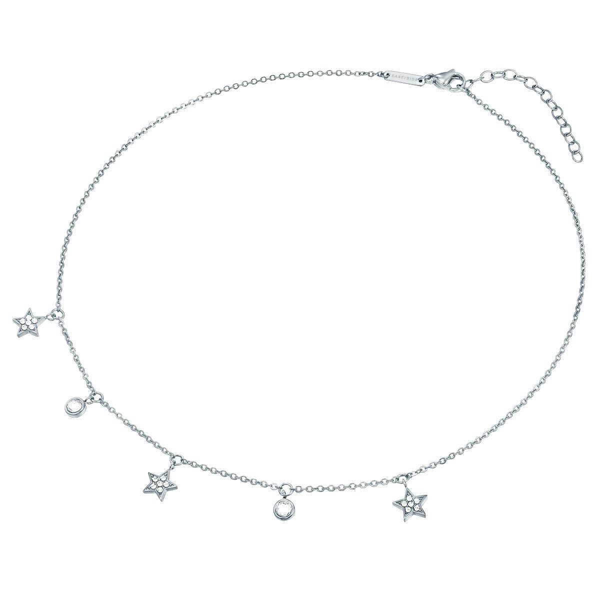 Eastside  Femme Collier en acier inoxydé Étoilé 