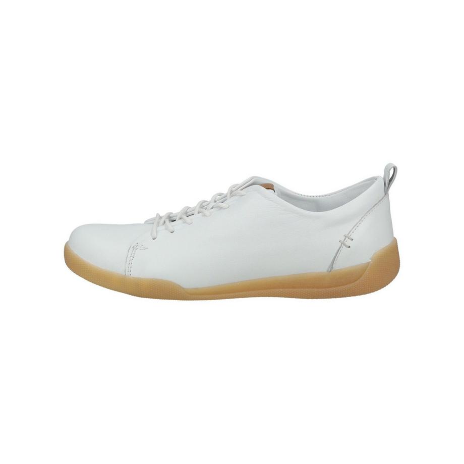 Andrea Conti Sneaker blanche avec semelle en caoutchouc  