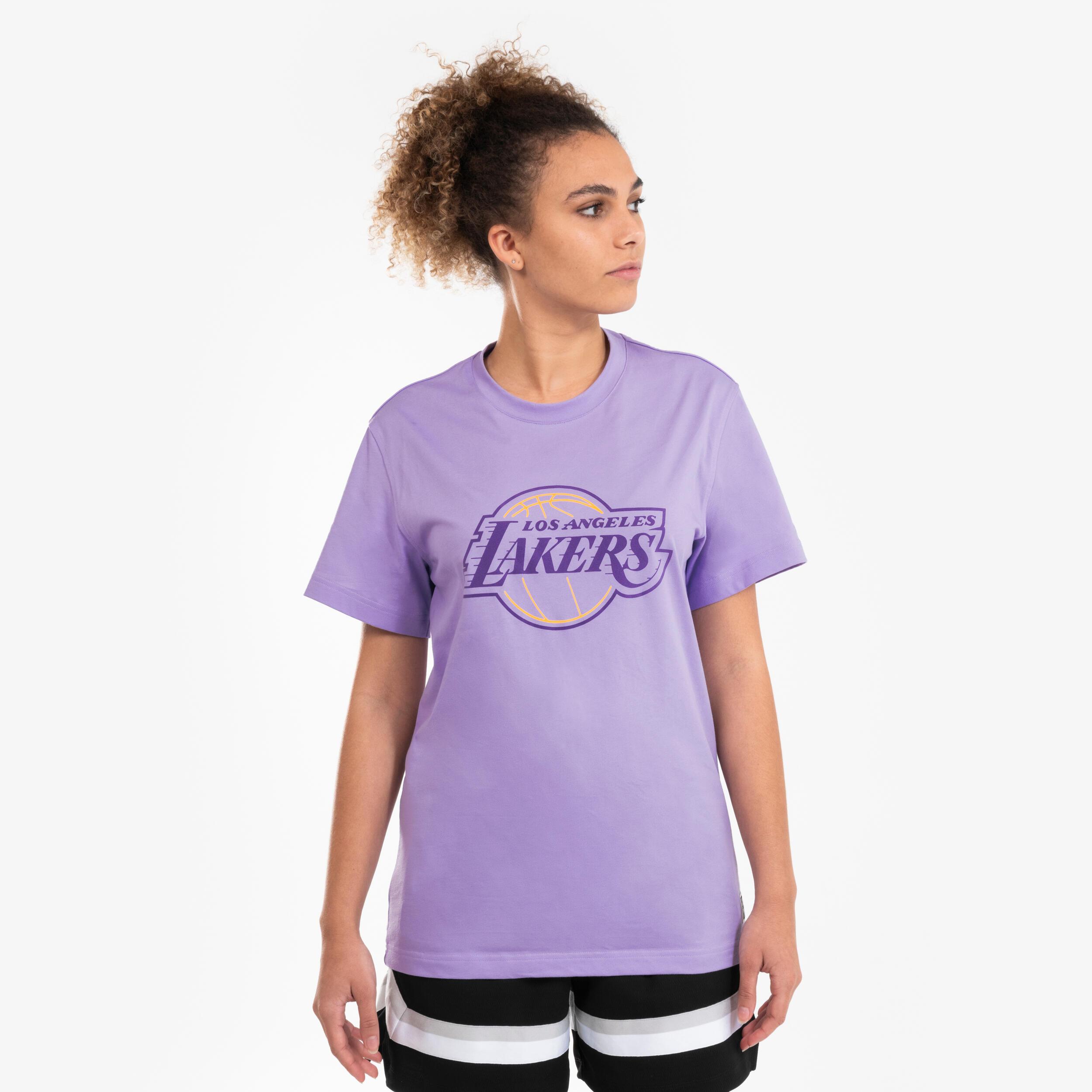 TARMAK  T-shirt uomo basket NBA polycotone 
