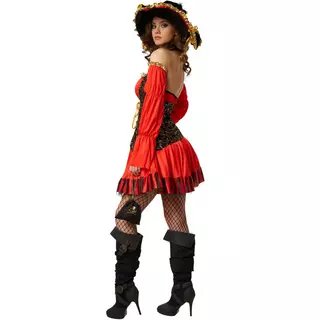 Tectake  Costume de fiancée pirate sexy pour femme 