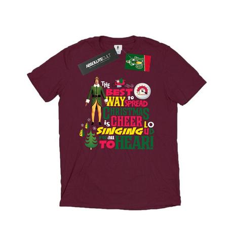 Elf T-shirt Christmas Cheer  