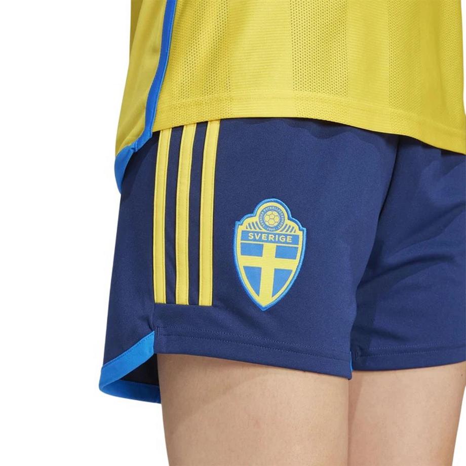 adidas  Team Pantaloncini Da Calcio Federazione Calcistica Svedese Sport 