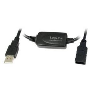 LogiLink  USB 2 aktives Verlängerungskabel (Typ A), 25m 