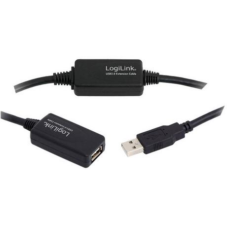 LogiLink  USB 2 aktives Verlängerungskabel (Typ A), 25m 