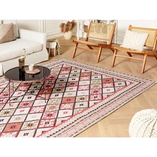 Beliani Tapis en Coton Traditionnel ANADAG  