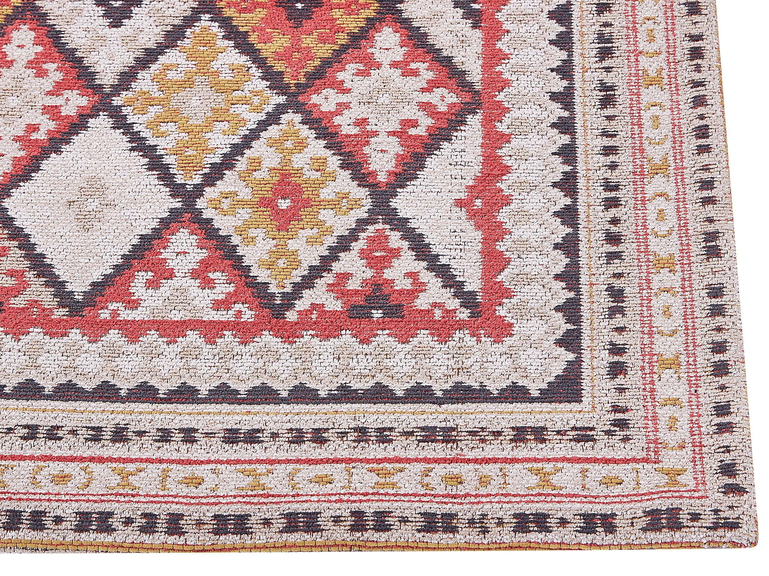 Beliani Tapis en Coton Traditionnel ANADAG  