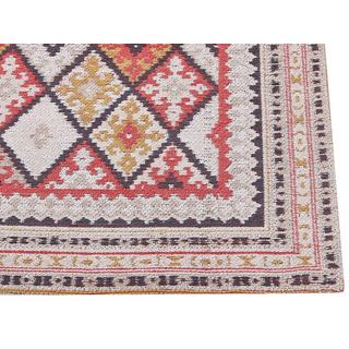 Beliani Tapis en Coton Traditionnel ANADAG  