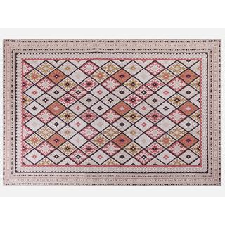 Beliani Tapis en Coton Traditionnel ANADAG  