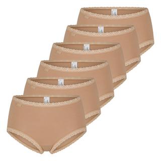 sloggi 24/7 Cotton Lace Midi Slip 6er Pack  