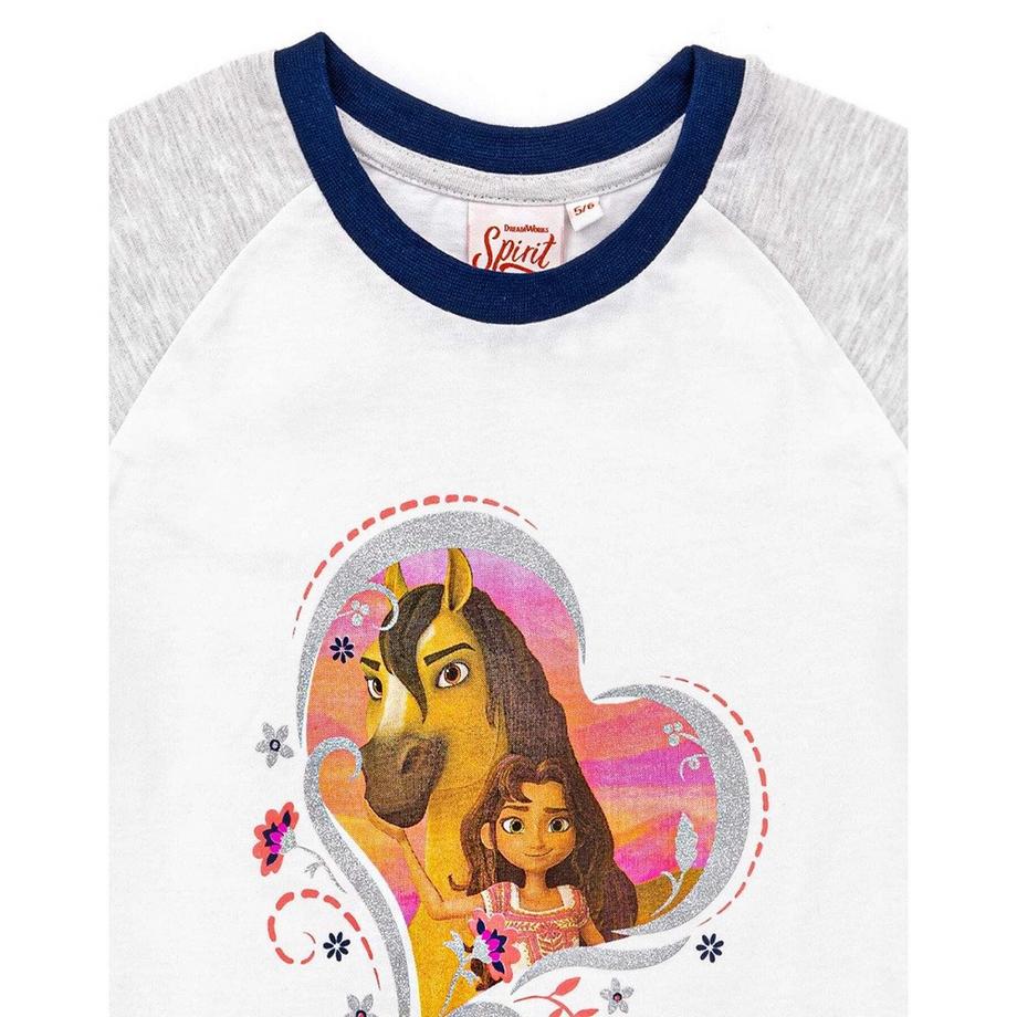 Spirit  Untamed Riding Free Set Pigiama Manica Lunga Ragazze 