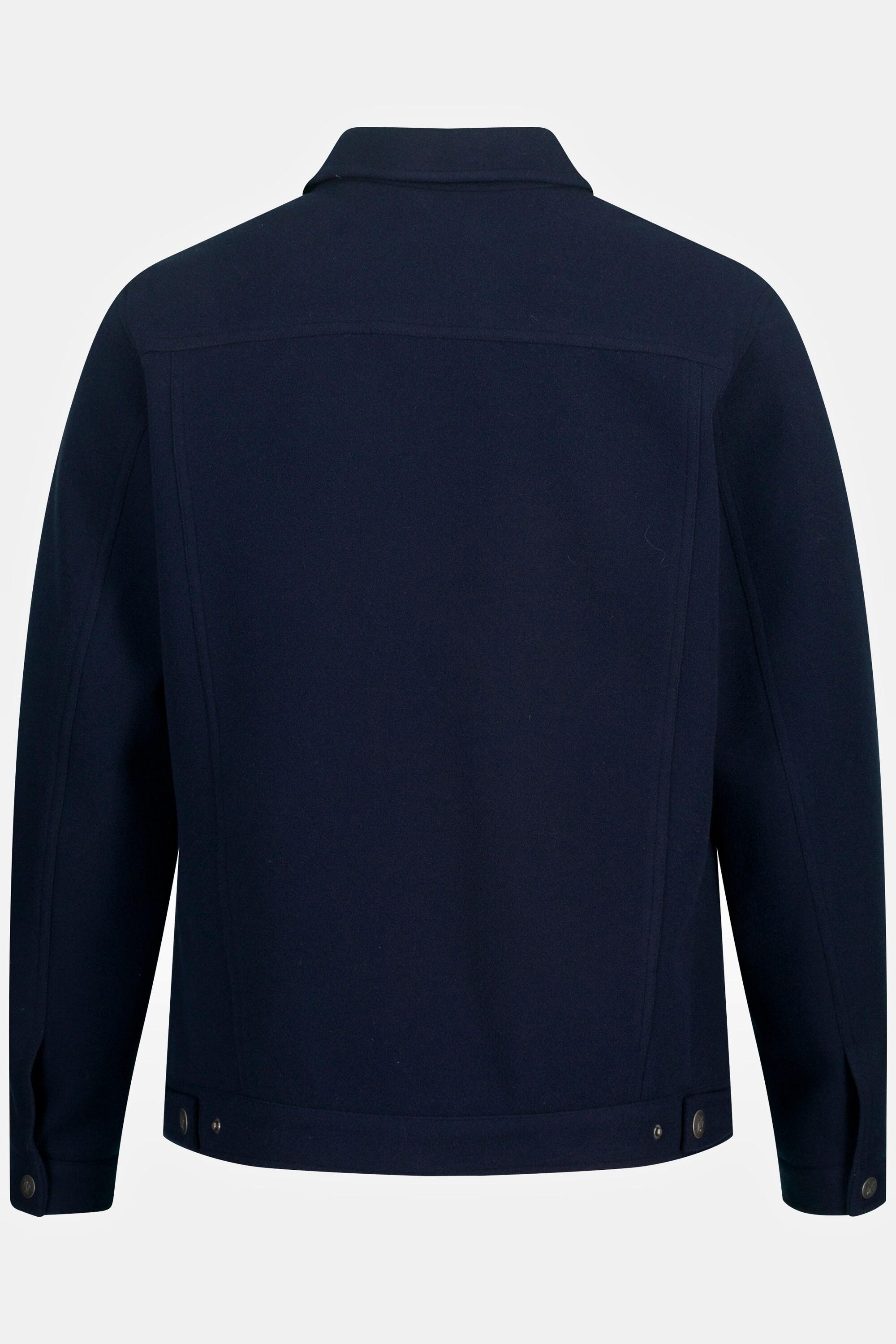 JP1880 Giacca stile trucker con tasche a patta  