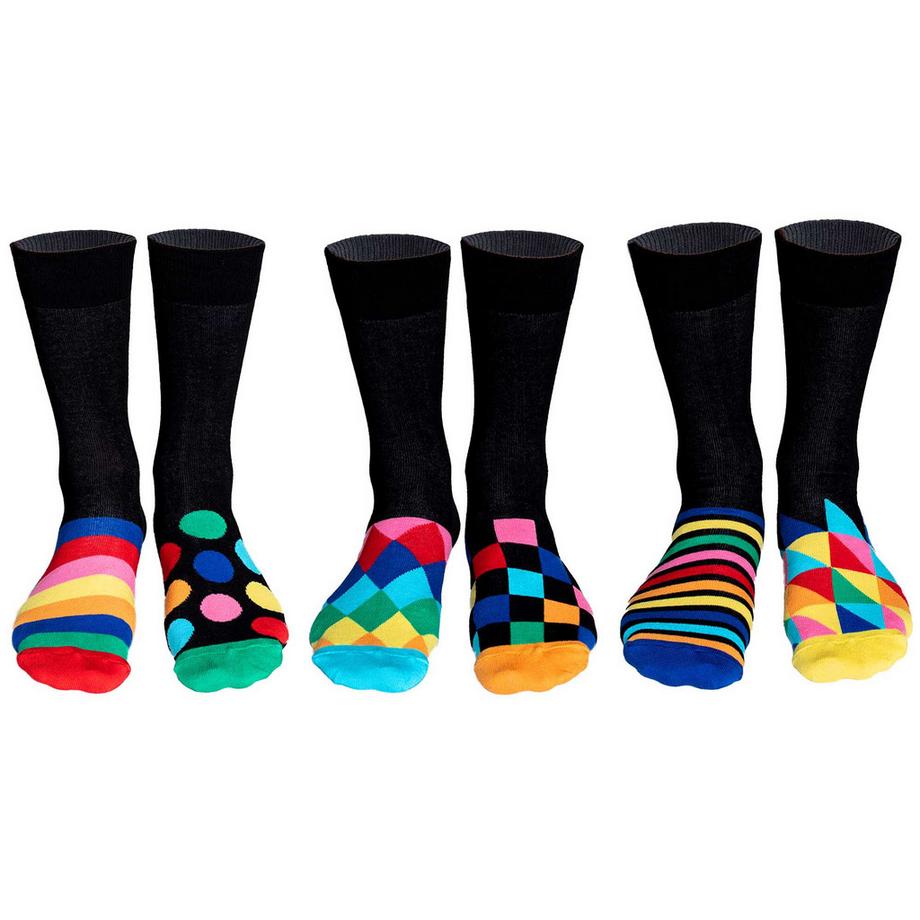 United OddSocks Calzini Al Ginocchio Confezione da 3  