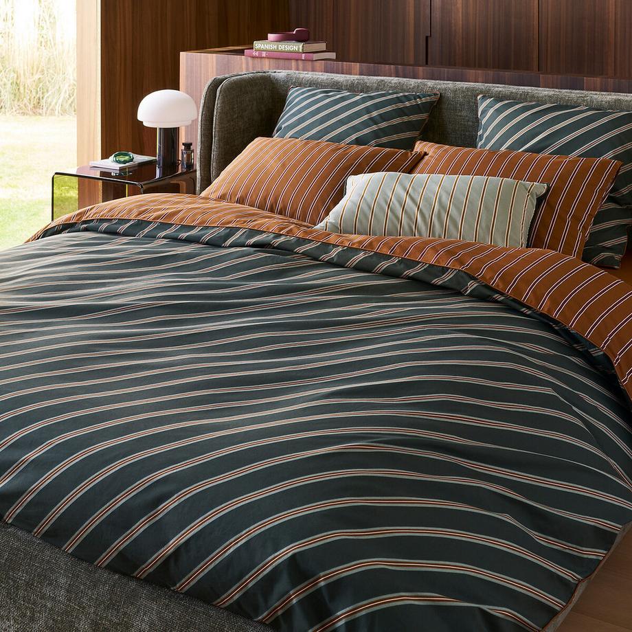 La Redoute Intérieurs Housse de couette en satin de coton  