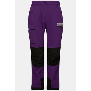 Ulla Popken  Pantaloni da trekking hybrid HYPRAR con dettagli ad alta visibilità e linguetta con chiusura a strappo 