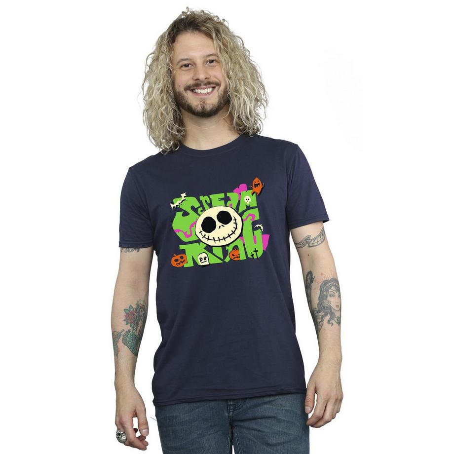 The Nightmare Before Christmas Scream Maglietta  