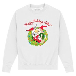 LOONEY TUNES  Sweat HAPPY HOLIDAYS FOLKS 