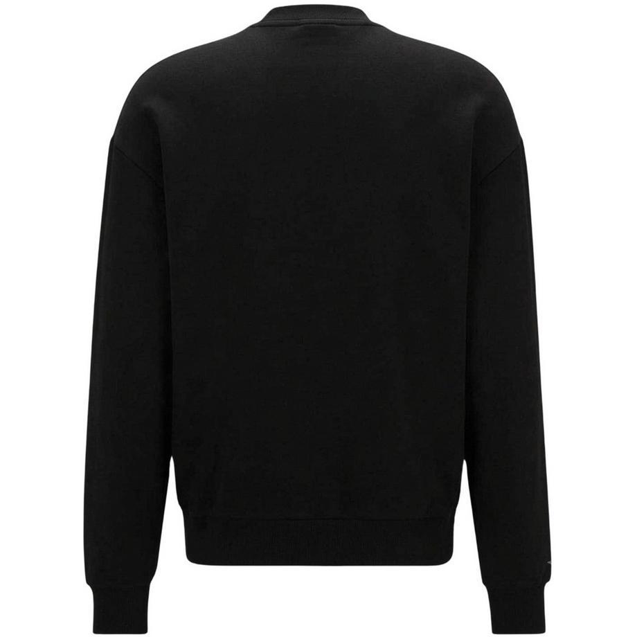 HUGO  Sweat Motiftyle Logo Rectangulaire Niero 