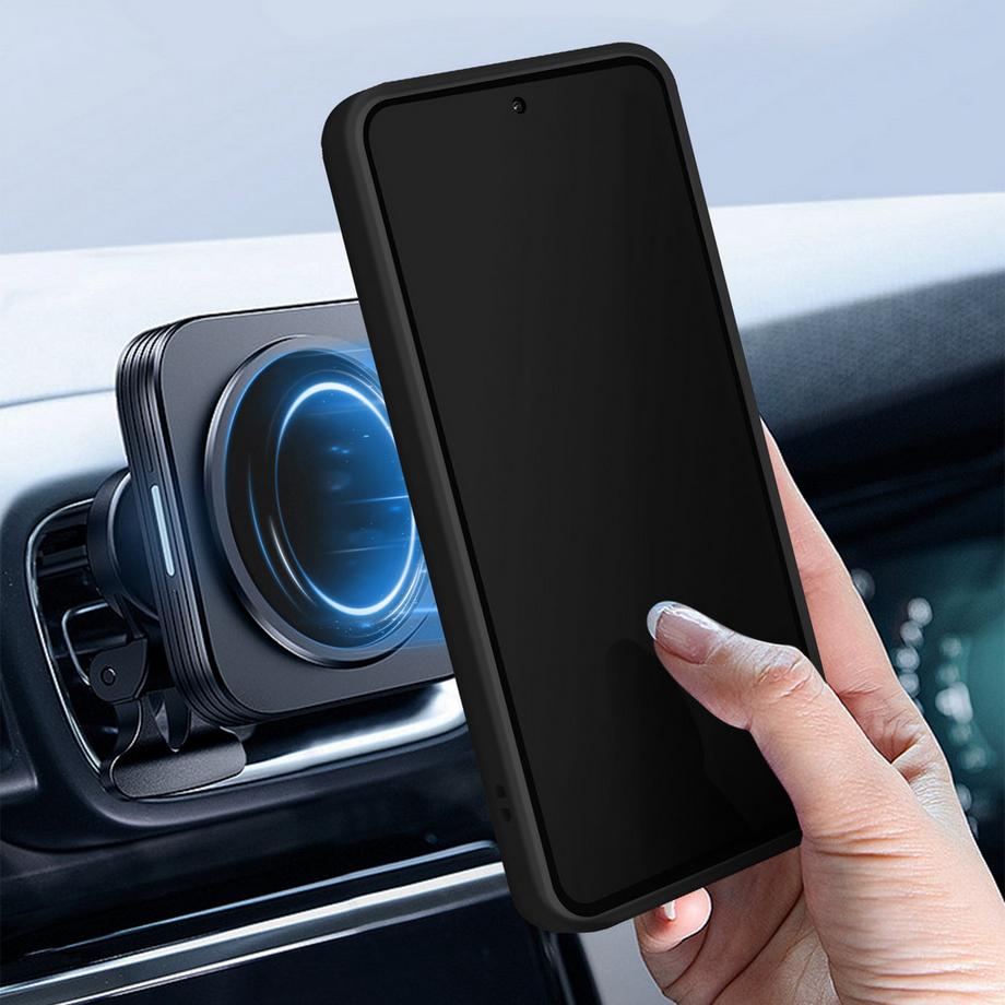 Avizar  Ring-Hülle Samsung A35 Schwarz 