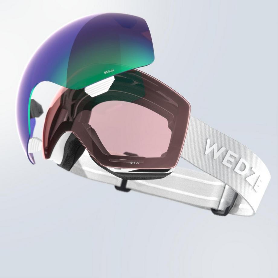 Maschera da sci Allwetter - Ampio campo visivo