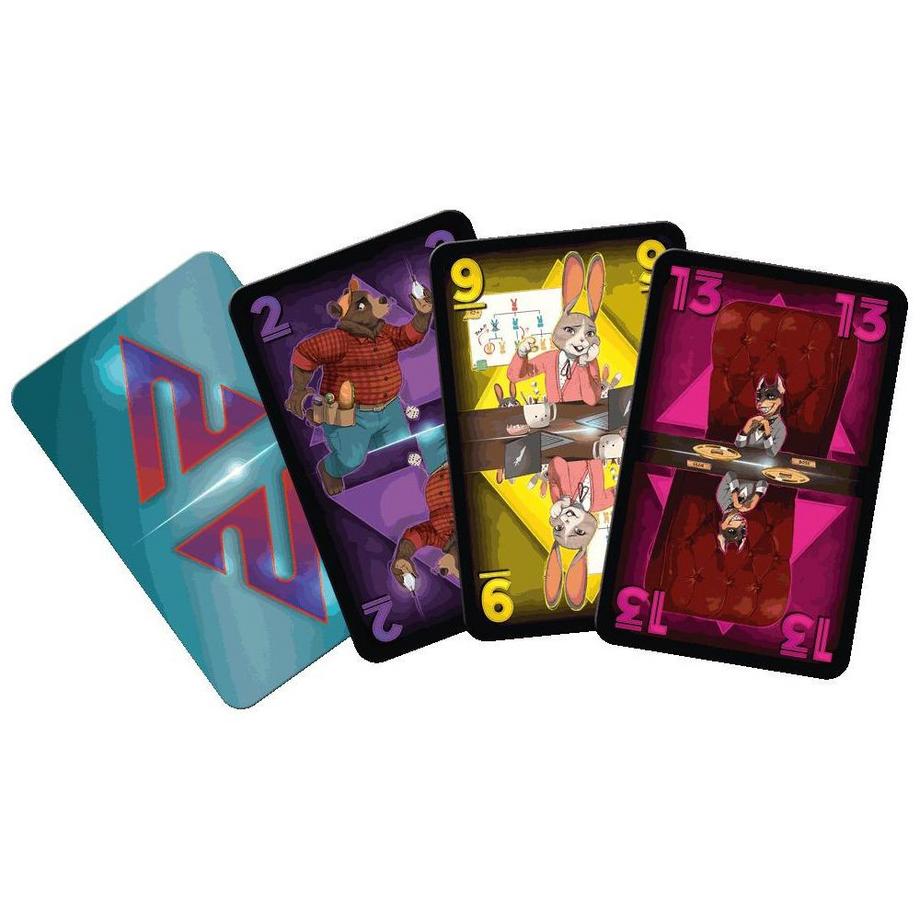 Heidelberger Spieleverlag  Kartenspiel Animal Poker Deutsch 