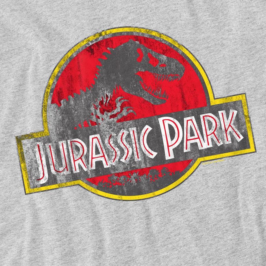 Jurassic Park  T-ShirtMotiftyle Logo Usé 