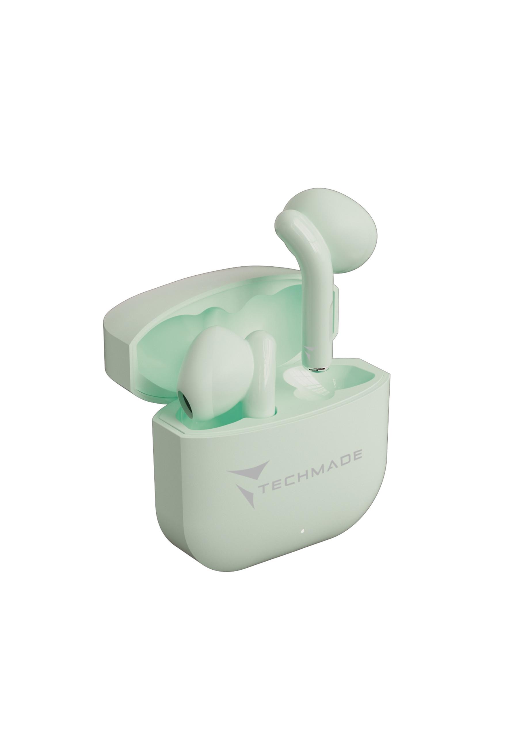 Techmade  Techmade Earbuds XM201 Green 