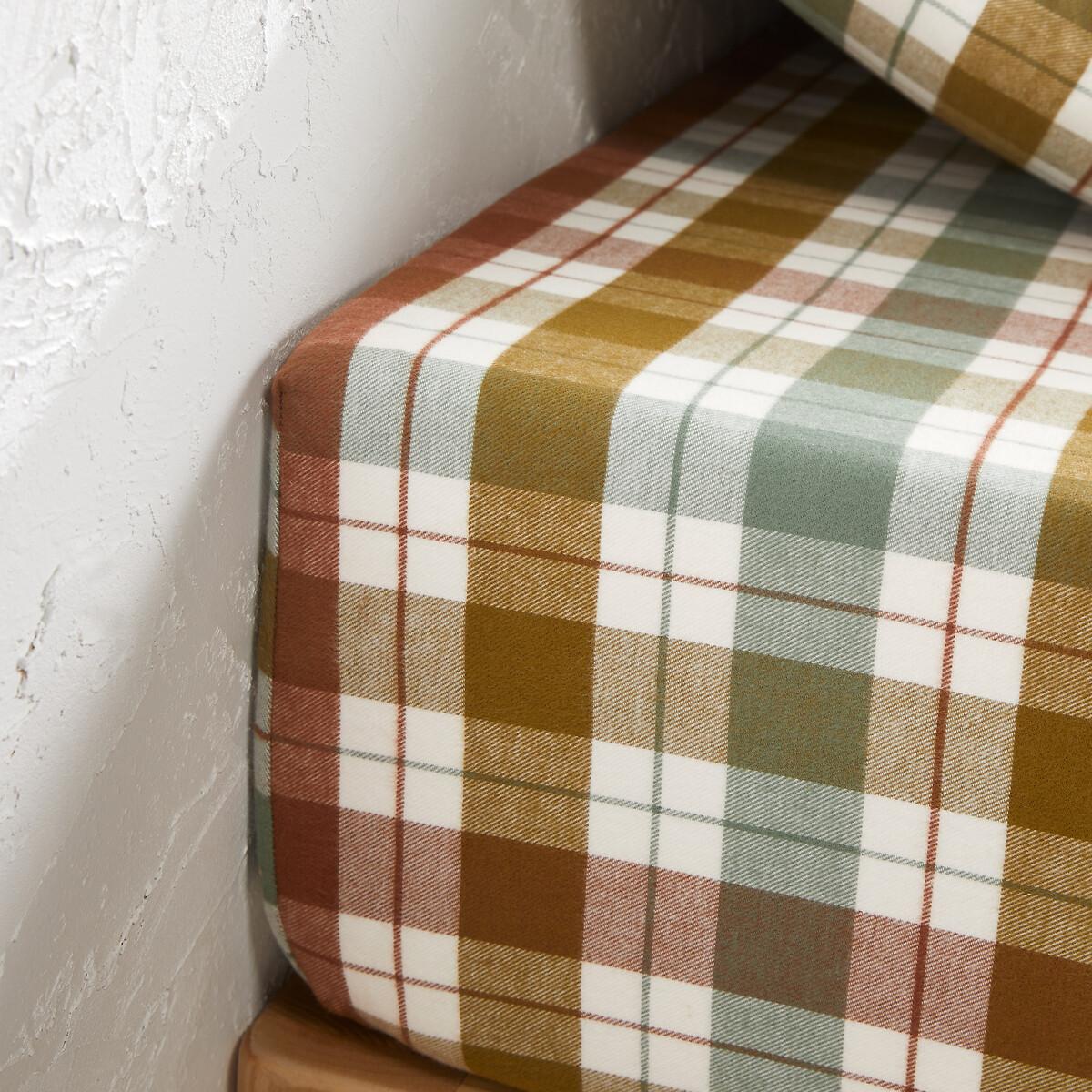 La Redoute Intérieurs Molgan Flanell Fixleintuch  