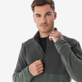 QUECHUA Fleecepullover Half Zip Wandern  