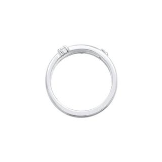 Elli  Bague Wickelring Filigran Zirkonia Trend 925 Silber 
