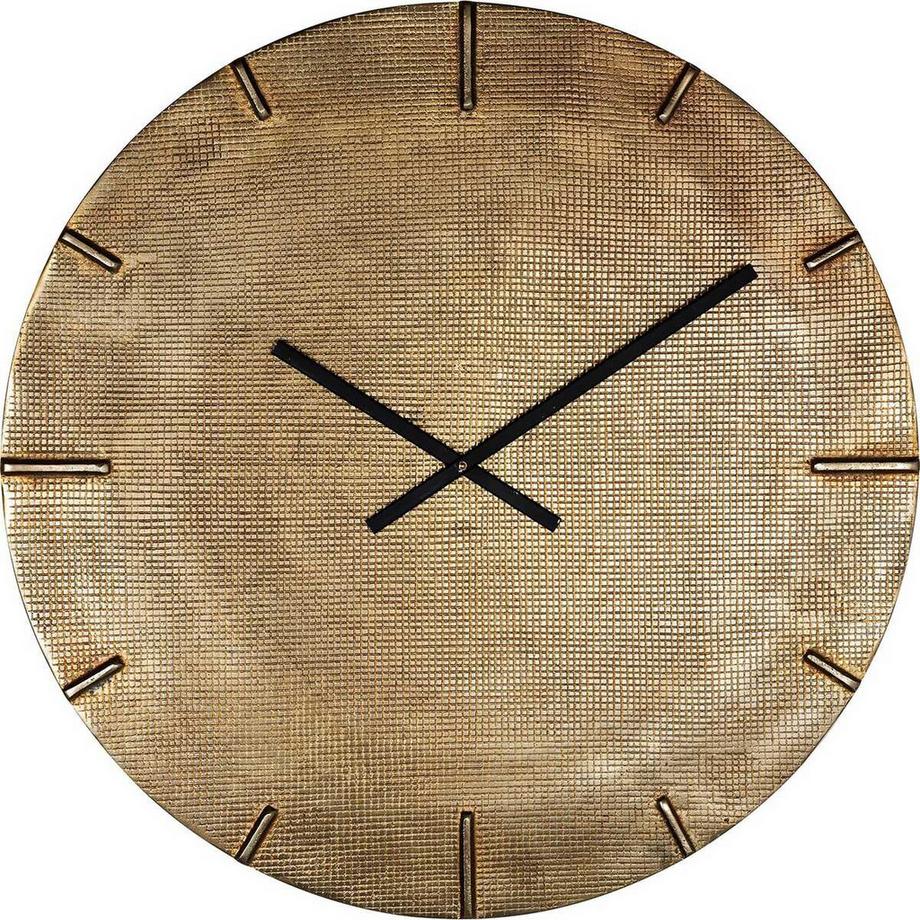 mutoni Wanduhr Zane gold 74x74  