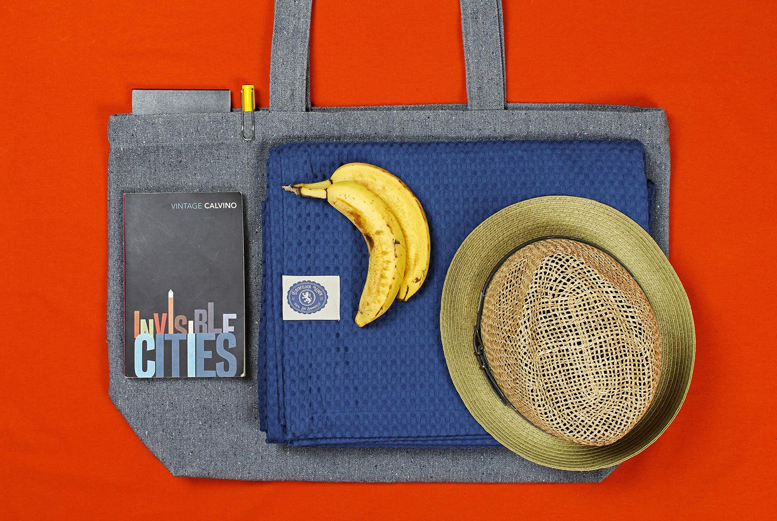 Only-bags.store Sehr grosse Tragetasche aus recycelter Baumwolle  