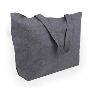 Only-bags.store  sehr große Tragetasche | aus recycelter Baumwolle | mit dickem Stoff | sehr robust | 2 lange Henkel | ideal als Einkaufstasche, Badetasche, Aufbewahrung 