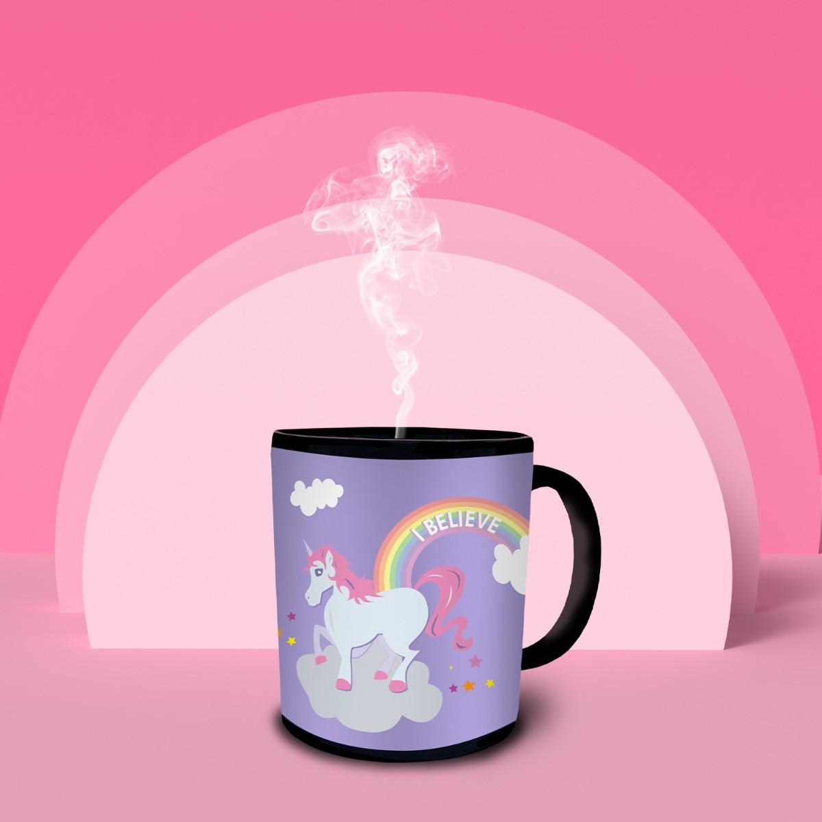 Mad Monkey Tasse licorne avec changement de couleur  