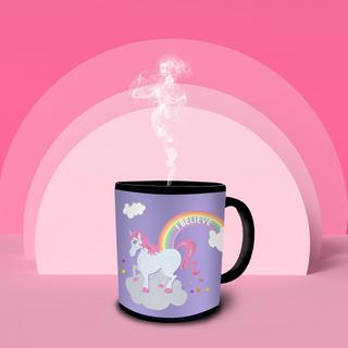 Mad Monkey Einhorn Tasse mit Farbwechsel  