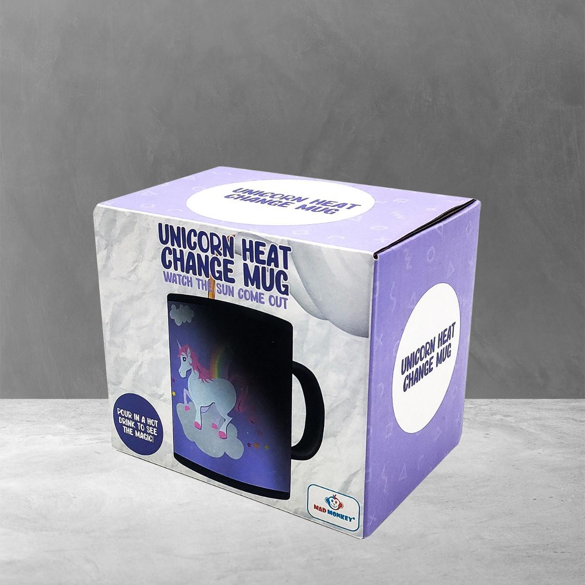 Mad Monkey Tasse licorne avec changement de couleur  