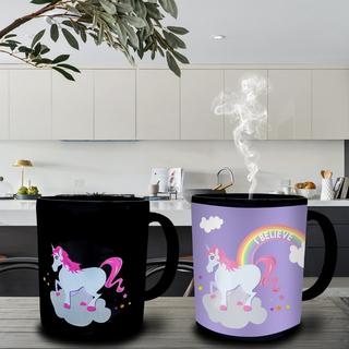 Mad Monkey Einhorn Tasse mit Farbwechsel  