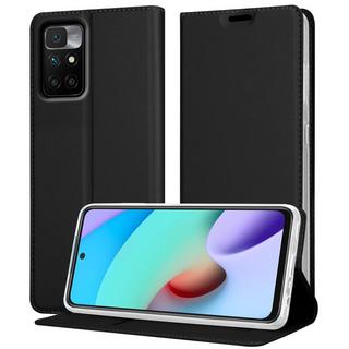 Cadorabo  Housse compatible avec Xiaomi RedMi 10 4G - Coque de protection avec fermeture magnétique, fonction de support et compartiment pour carte 