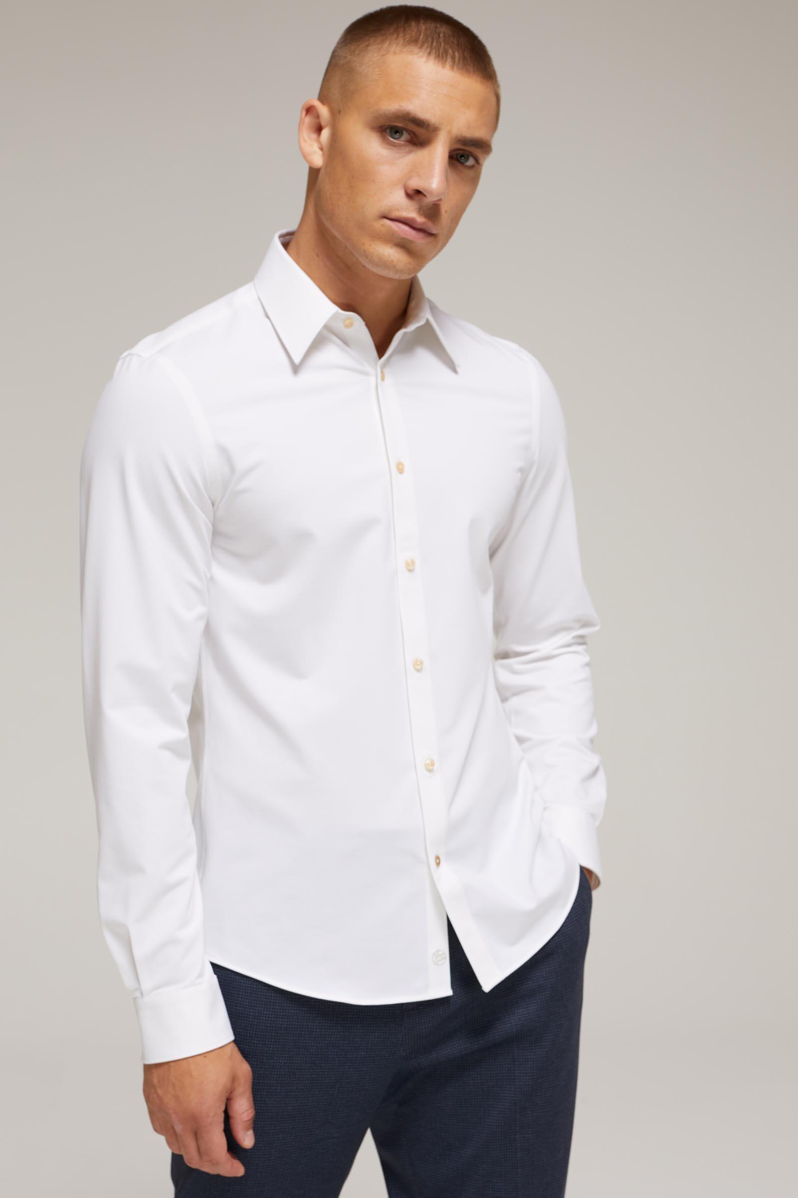 WE Fashion  Chemise Slim Fit À Structure Homme 